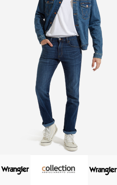 Men's Jeans Wrangler authorized dealer Online shop sale made low cost. Men's Jeans Wrangler authorized dealer Online shop sale made low cost.