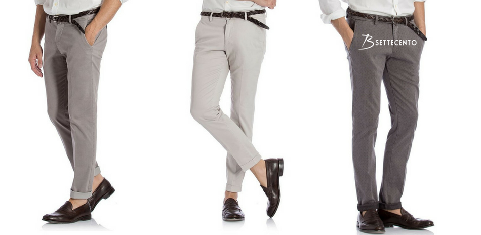 MODA UOMO Pantaloni Stampato Bianco/Blu/Grigio S sconto 52% Protest Pantaloni di stoffa 