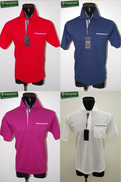 Bramante Polo t shirt maglia moda uomo bramante
