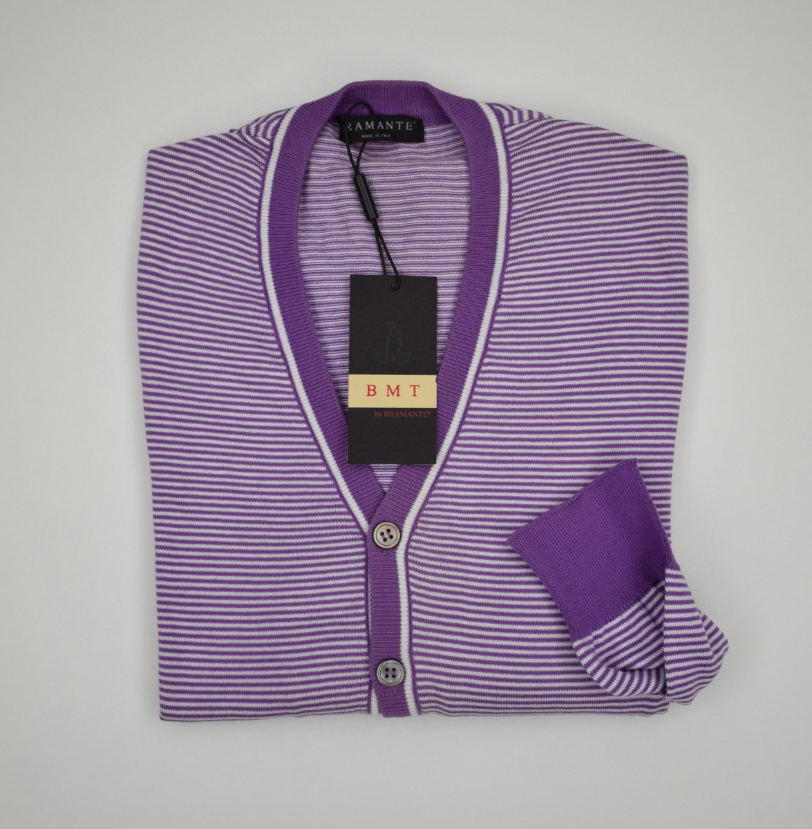 Men's Cardigan Spring summer bramante striped Online shop sale