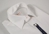 Pearl Grey shirt aramis cotton slim fit