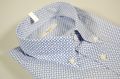 Blue print shirt ingram button-down collar