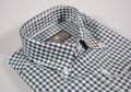 Button down plaid shirt duca visconti