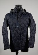 Ecological down jacket with detachable hood two colors