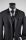 Elegant black wool stretch Musani man online outlet Italian clothing