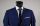 Abito slim fit john barritt blu marine due bottoni petto a lancia