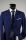 Abito slim fit john barritt blu marine due bottoni petto a lancia