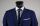 Abito slim fit john barritt blu marine due bottoni petto a lancia