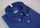 Camicia ingram button down blu a fantasia in puro cotone