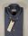 Button down short sleeve shirt blue pocket micro pancaldi design