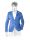 Giacca slim fit sfoderata fradi in cotone stretch a pois due colori