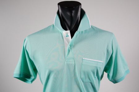 No-iron pole bramante with pocket in three colors