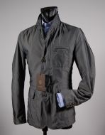 Jacket field jacket with grey patches milestone