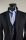 Blue slim fit jacket john barritt unlined wool and silk