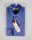 Camicia azzurro scuro a pois slim fit pancaldi 