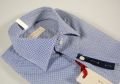 Blue patterned shirt Regent by Pancaldi slim fit