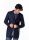 Slim fit three button wool blend coat ticket pocket