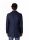 Slim fit three button wool blend coat ticket pocket