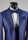 Tuxedo bluette musani Milan ceremony slim fit