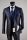 Slim fit suit musani ceremony in blue and black