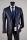 Slim fit suit musani ceremony in blue and black