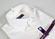No-iron cotton slim fit shirt white ingram worked