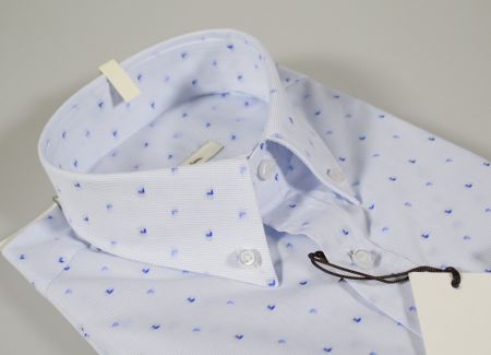 Button down shirt with pocket ingram regular fit