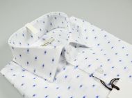 Slim fit 100% cotton oxford shirt ingram fil coupè in two colors