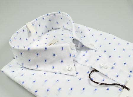 Oxford cotton shirt button down ingram in two colors