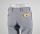 Bsettecento Slim fit trousers in grey stretch cotton micro design