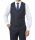 Navy blue Digel drop six dress with waistcoat fabric Reda 110 's 