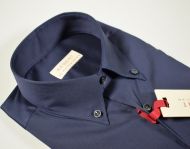 Shirt regent by pancaldi dark blue collar button down regular fit