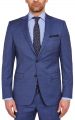 Abito drop quattro corto modern fit  digel blu marine in lana reda 110's