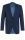 Navy blue Digel drop four short dress in pure wool marzotto 100 's natural stretch