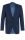 Abito blu navy digel drop quattro corto in pura lana marzotto 100's natural stretch