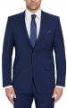 Abito drop quattro corto digel blu tropicale in lana marzotto 100's