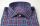 Camicia ingram slim fit blu a quadri in cotone lavato