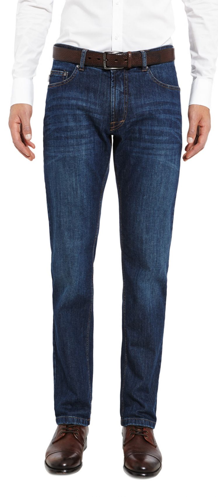 Jeans man Digel blue stone washed denim stretch modern fit outlet