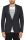 Giacca blazer smoking digel nero slim fit collo a scialle