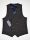 John Barritt vest double breasted slim fit fancy blue plaid green