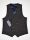 Gilet john barritt doppio petto slim fit fantasia a quadri blu verde