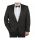 Tuxedo Digel modern fit drop four short with lance chest