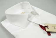 White shirt regular fit neck italian