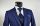 Dress blue slim fit Musani ceremony complete with waistcoat shirt tie