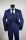 Dress blue slim fit Musani ceremony complete with waistcoat shirt tie