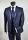 Blue Dress Musani slim fit ceremony complete with waistcoat and tie