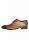 Scarpa stringata digel color cognac in vera pelle