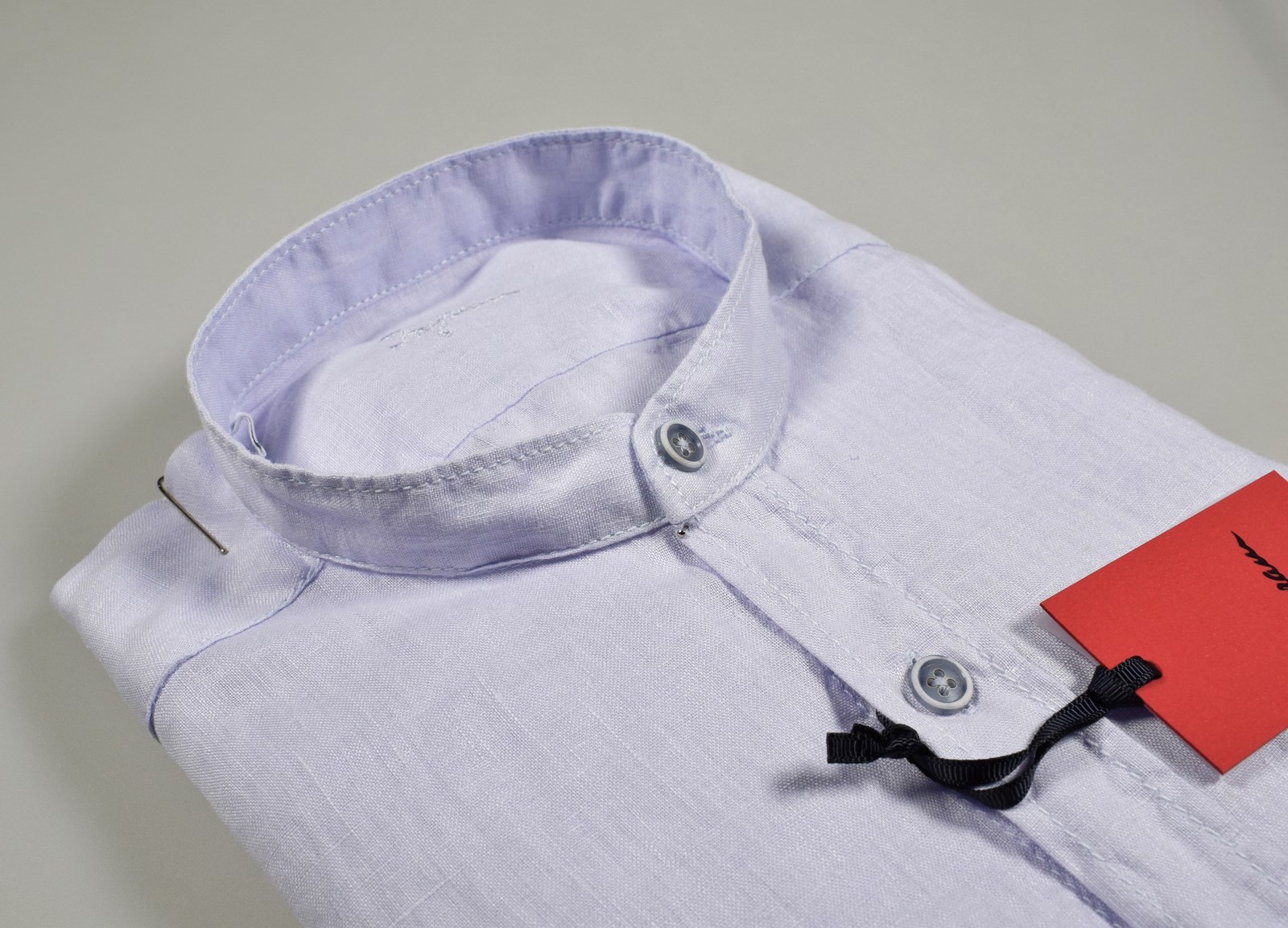 CAMICIA CON COLLO ALLA COREANA