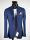 Giacca blu sfoderata slim fit misto viscosa made in italy