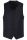 Abito in lana stretch digel blu scuro con gilet vestibilità slim fit